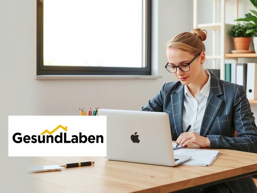 Person am Schreibtisch, die Dokumente prüft, symbolisiert Verantwortung für den Inhalt